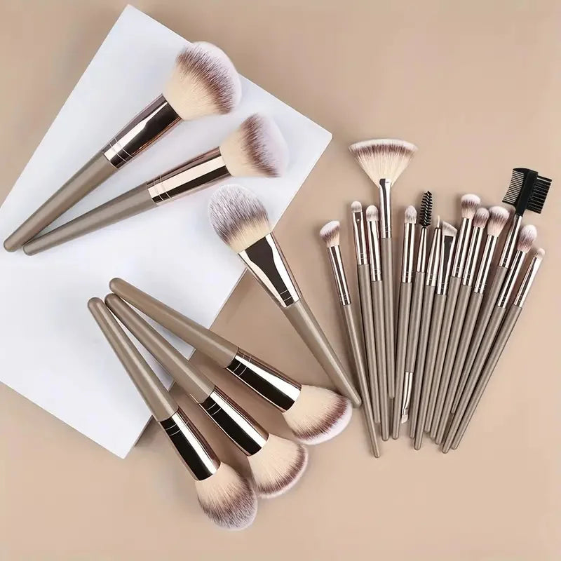 Set de Brochas de Maquillaje Profesionales para un Acabado Impecable