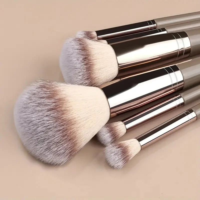 Set de Brochas de Maquillaje Profesionales para un Acabado Impecable