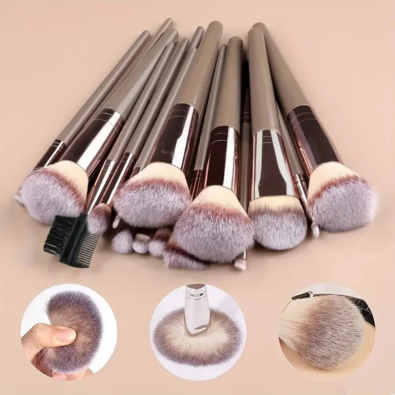 Set de Brochas de Maquillaje Profesionales para un Acabado Impecable
