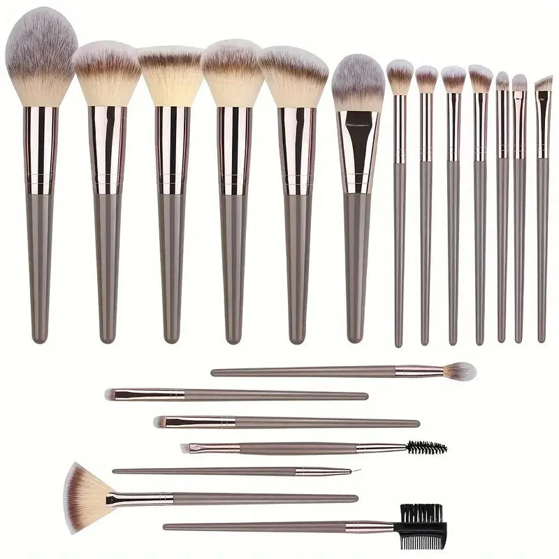 Set de Brochas de Maquillaje Profesionales para un Acabado Impecable