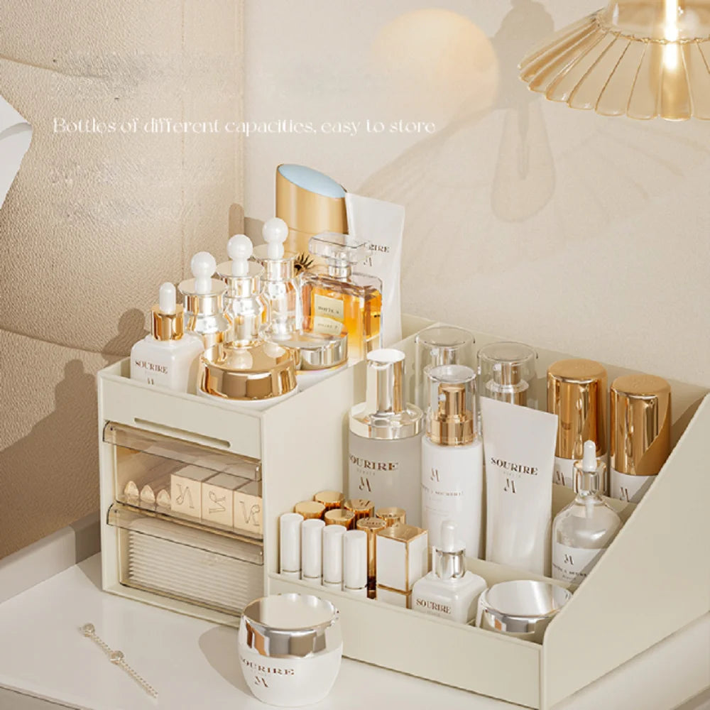 Organizador de Maquillaje con Cajones Transparentes