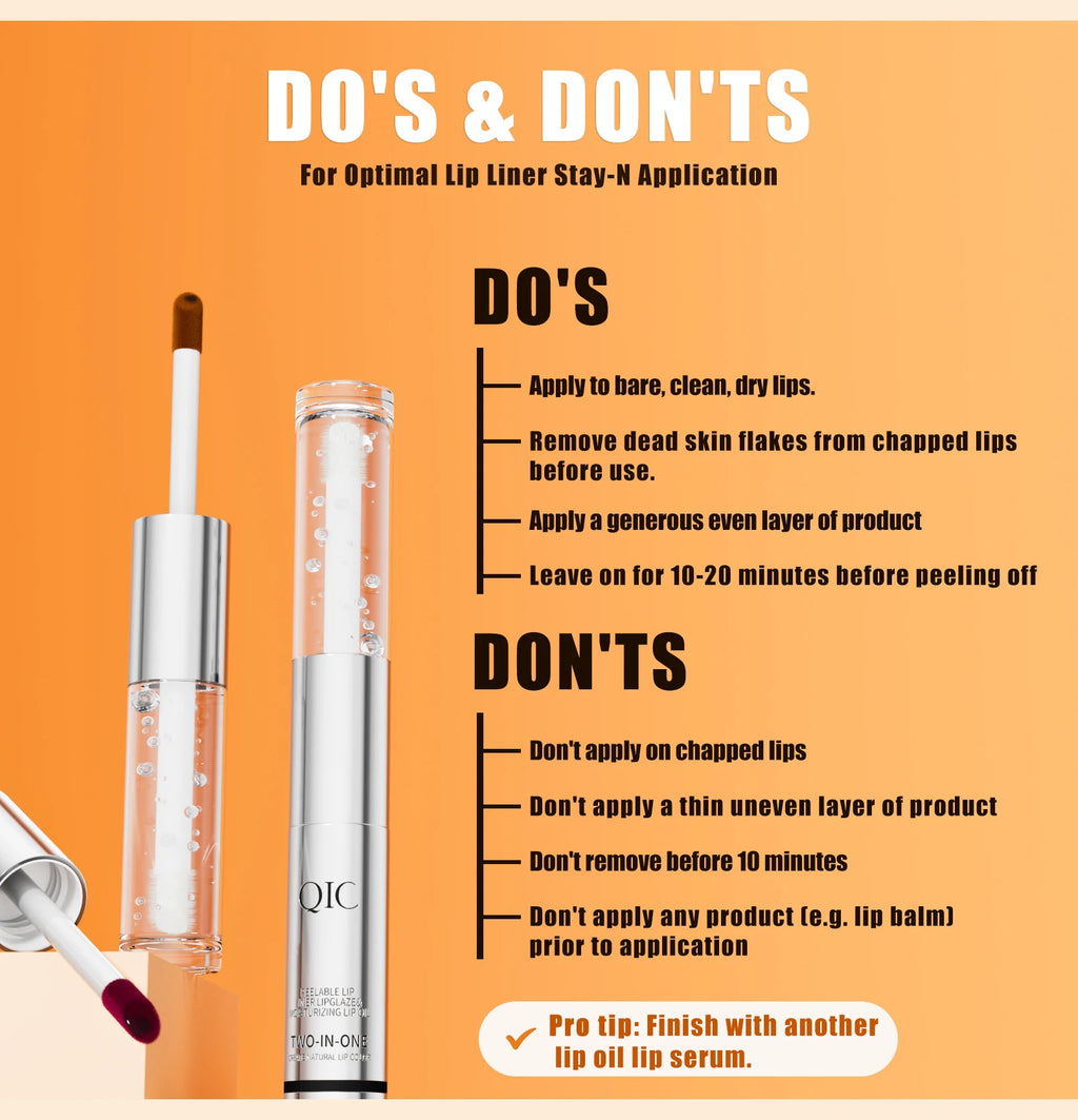 Tinte Semi Permanente para Labios Waterproof Efecto Tattoo – Tinte Mate de Larga Duración