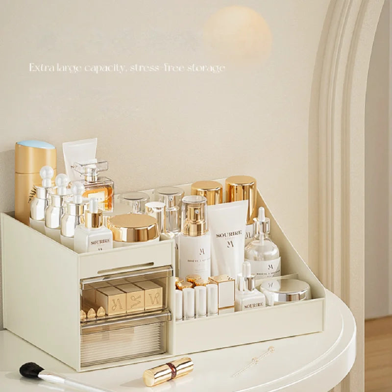 Organizador de Maquillaje con Cajones Transparentes