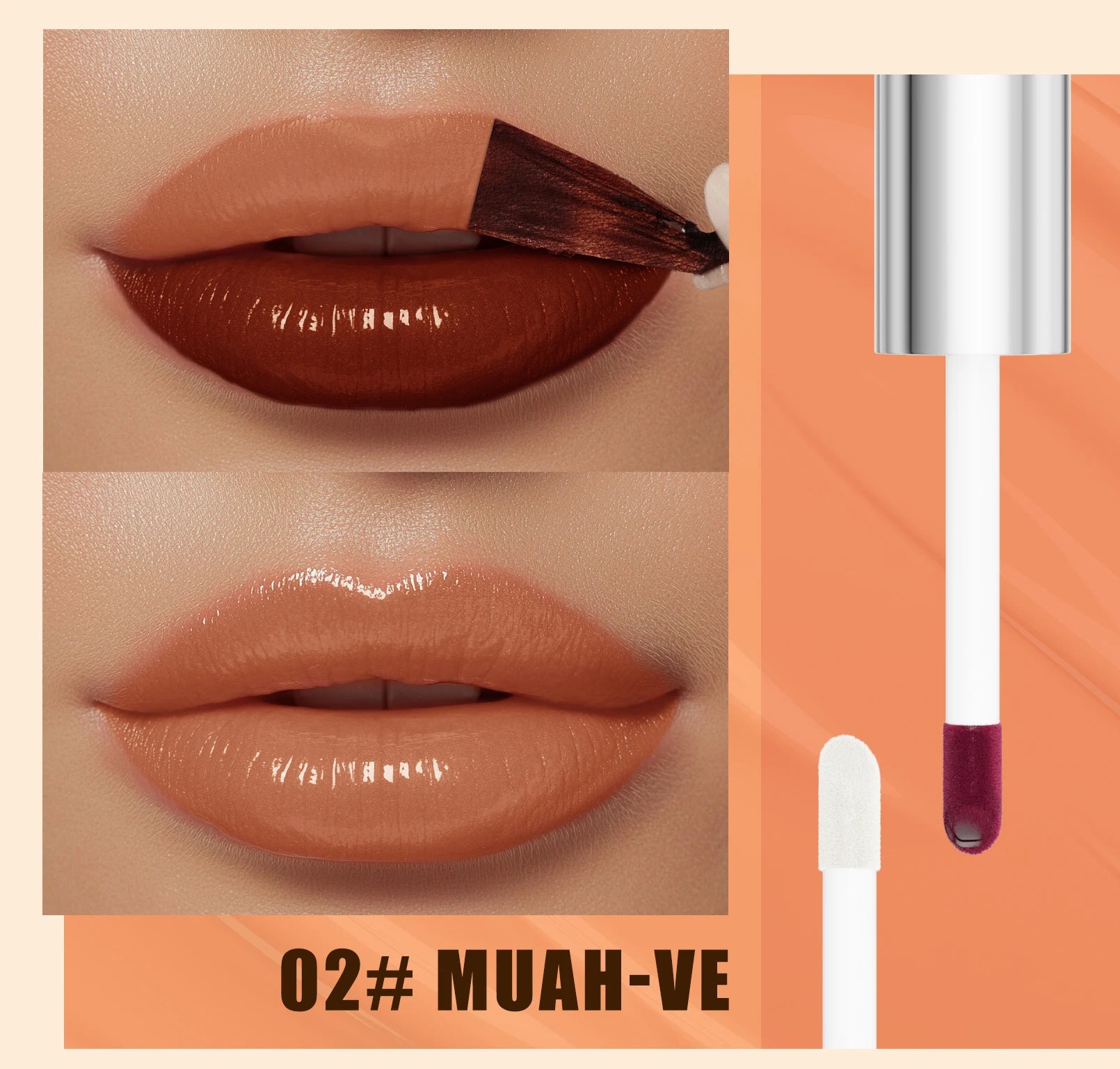 Tinte Semi Permanente para Labios Waterproof Efecto Tattoo – Tinte Mate de Larga Duración