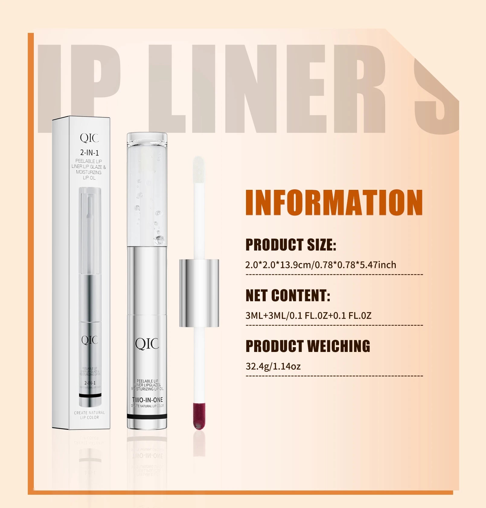 Tinte Semi Permanente para Labios Waterproof Efecto Tattoo – Tinte Mate de Larga Duración