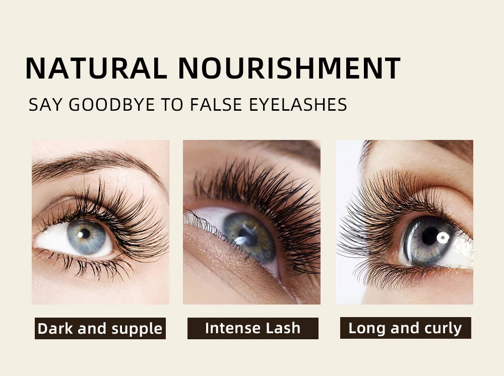 Suero de Crecimiento para Pestañas y cejas QIBEST con Ingredientes Naturales – Fórmula Suave sin Irritación para Pestañas y Cejas Más Largas y Gruesas