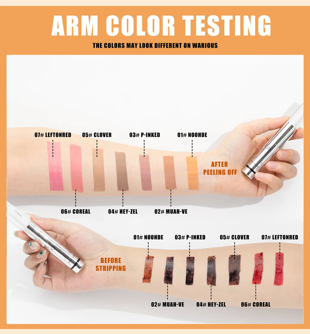 Tinte Semi Permanente para Labios Waterproof Efecto Tattoo – Tinte Mate de Larga Duración