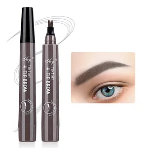 Pluma para Cejas con Punta de 4 Trazos Efecto Microblading