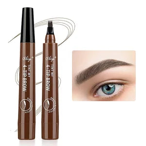 Pluma para Cejas con Punta de 4 Trazos Efecto Microblading