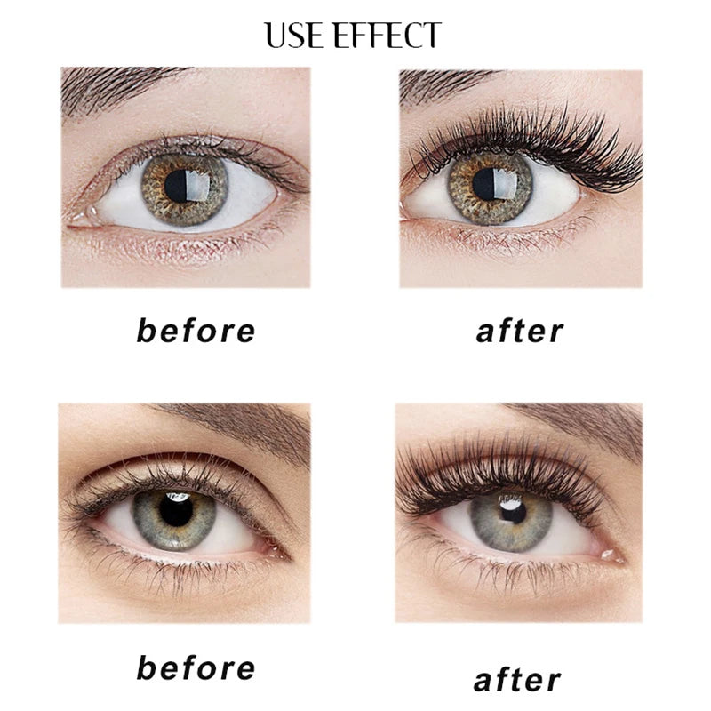 Suero de Crecimiento para Pestañas y cejas QIBEST con Ingredientes Naturales – Fórmula Suave sin Irritación para Pestañas y Cejas Más Largas y Gruesas