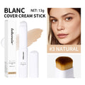 Base de maquillaje coreana en barra que cambia de color, con alta cobertura y acabado resistente al agua. Presentación de doble punta con brocha integrada.